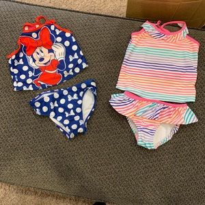 Girls 3T swim suits.